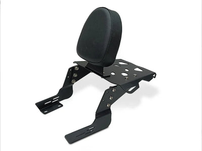 BACKREST WITH LUGGAGE RACK CARRIER FIT FOR ROYAL ENFIELD CONTINENTAL GT 650