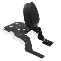 BACKREST WITH LUGGAGE RACK CARRIER FIT FOR ROYAL ENFIELD CONTINENTAL GT 650