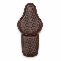 GENUINE LEATHER RIDER AND PILLION SEAT (ANTIQUE BROWN) FIT FOR ROYAL ENFIELD SHOTGUN 650