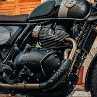 COMPACT ENGINE GUARD (BLACK) FIT FOR ROYAL ENFIELD CONTINENTAL GT 650