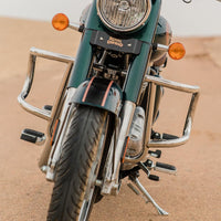 EVO ENGINE GUARD SILVER FIT FOR ROYAL ENFIELD METEOR 350