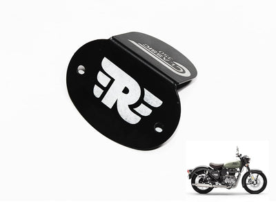 FRONT OIL CONTAINER GUARD (BLACK) FIT FOR ROYAL ENFIELD GOAN CLASSIC 350