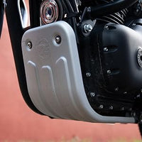 SISSYBAR ENGINE GUARD AND SUMP GUARD (SILVER) FIT FOR HUNTER 350