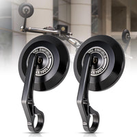 BLACK BAR END MIRROR FIT FOR ROYAL ENFIELD GOAN CLASSIC 350