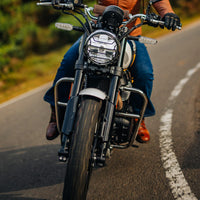 LARGE ENGINE GUARD (CHROME) FIT FOR ROYAL ENFIELD BEAR 650