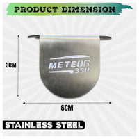 FRONT OIL CONTAINER GUARD (SILVER) FIT FOR ROYAL ENFIELD METEOR 350