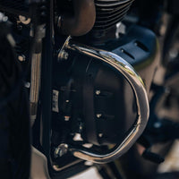 COMPACT ENGINE GUARD (CHROME) FIT FOR ROYAL ENFIELD BEAR 650