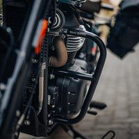 LARGE ENGINE GUARD (BLACK) FIT FOR ROYAL ENFIELD BEAR 650