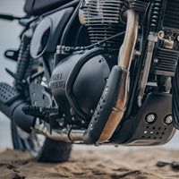 COMPACT ENGINE GUARD (BLACK) FIT FOR ROYAL ENFIELD BEAR 650