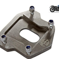 Side Stand Extender SILVER FIT FOR ROYAL ENFIELD HUNTER 350