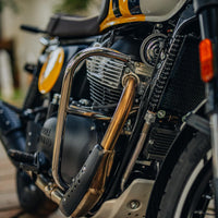 LARGE ENGINE GUARD (CHROME) FIT FOR ROYAL ENFIELD BEAR 650
