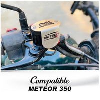 FRONT OIL CONTAINER GUARD (SILVER) FIT FOR ROYAL ENFIELD METEOR 350