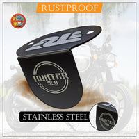 FRONT OIL CONTAINER GUARD (BLACK) FIT FOR ROYAL ENFIELD HUNTER 350