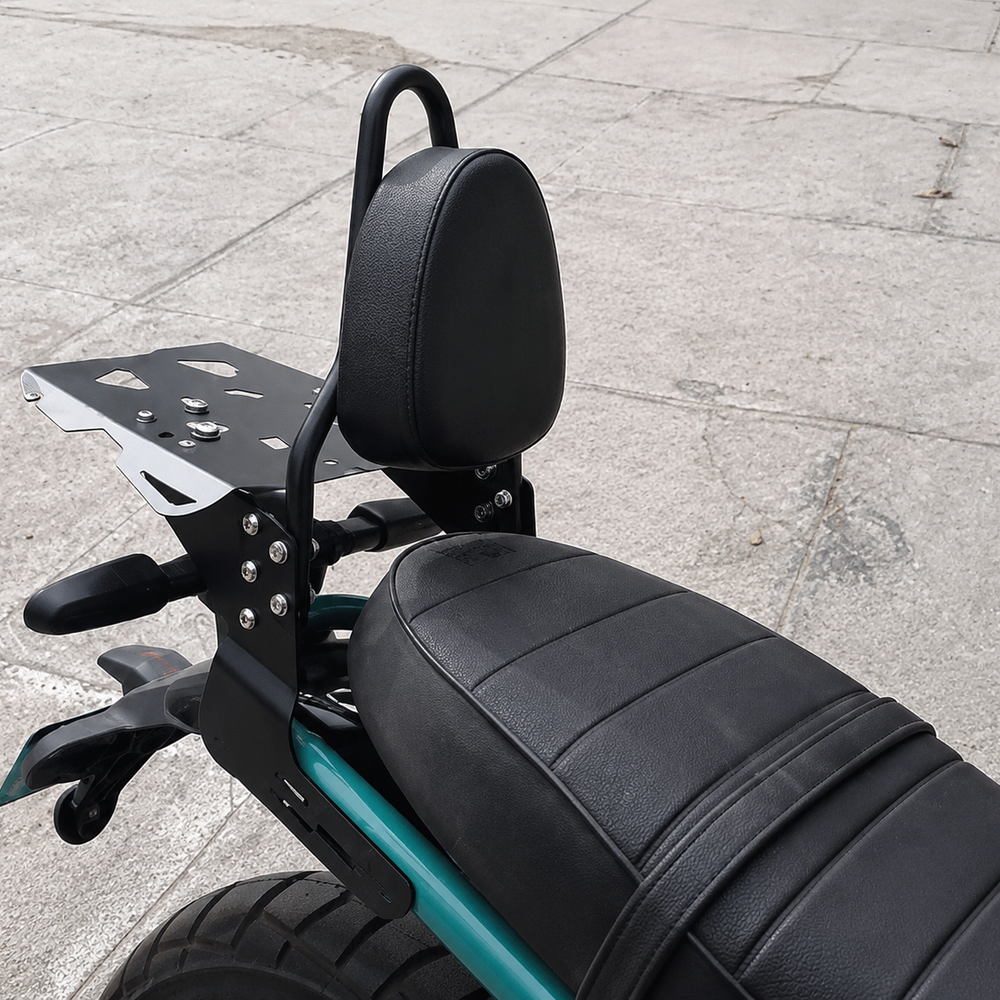 SISSY BAR BACKRES WITH LUGGAGE RACK FIT FOR ROYAL ENFIELD BEAR 650