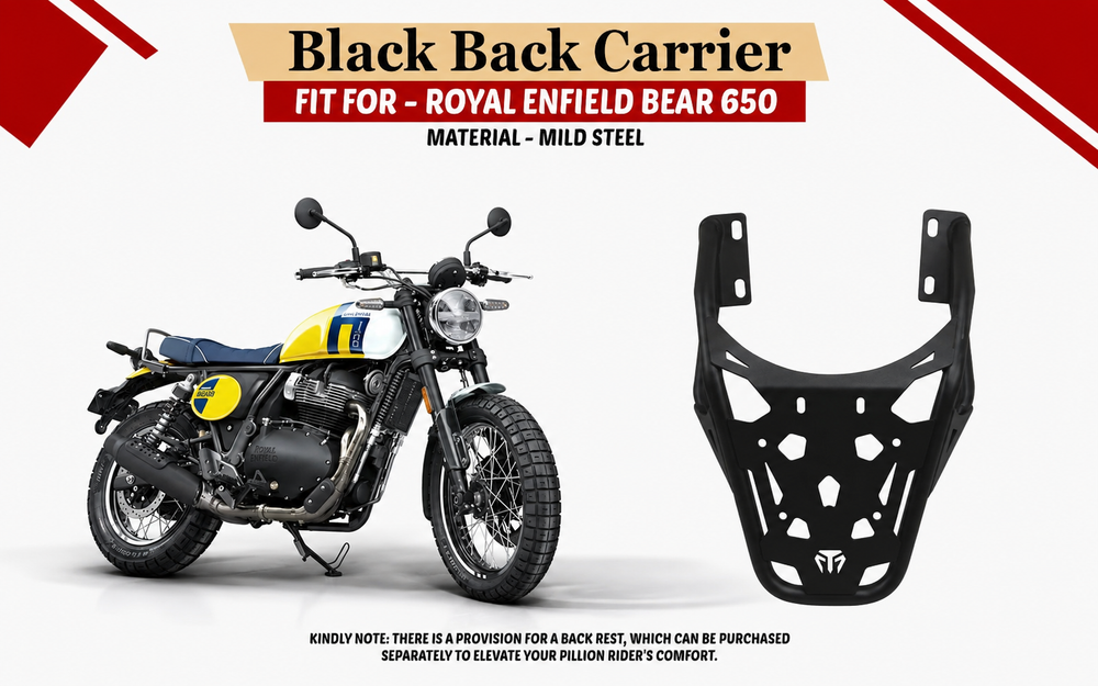 REAR LUGGAGE CARRIER FIT FOR ROYAL ENFIELD BEAR 650