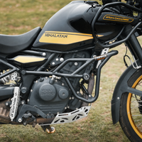 CRASH GUARD WITH SLIDER TYPE -2 FIT FOR ROYAL ENFIELD HIMALAYAN 450