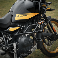 CRASH GUARD WITH SLIDER TYPE -2 FIT FOR ROYAL ENFIELD HIMALAYAN 450
