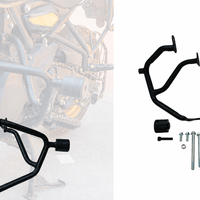 CRASH GUARD WITH SLIDER TYPE -3 FIT FOR ROYAL ENFIELD HIMALAYAN 450