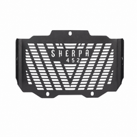 SHERPA RADIATOR GUARD (BLACK) FIT FOR ROYAL ENFIELD HIMALAYAN 450