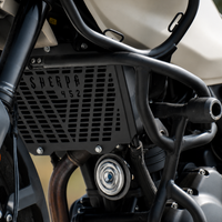 SHERPA RADIATOR GUARD BLACK FIT FOR ROYAL ENFIELD GUERRILLA 450