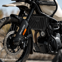 SHERPA RADIATOR GUARD (BLACK) FIT FOR ROYAL ENFIELD HIMALAYAN 450