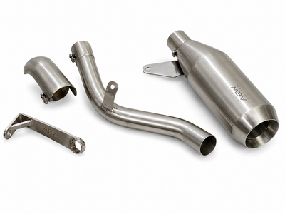 AEW EDGE FREE FLOW EXHAUST AND MID PIPE FIT FOR ROYAL ENFIELD HIMALAYAN 450