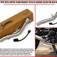 AEW EDGE FREE FLOW MID PIPE FIT FOR ROYAL ENFIELD HIMALAYAN 450