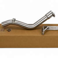 AEW EDGE FREE FLOW MID PIPE FIT FOR ROYAL ENFIELD HIMALAYAN 450