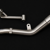 AEW EDGE FREE FLOW MID PIPE FIT FOR ROYAL ENFIELD HIMALAYAN 450