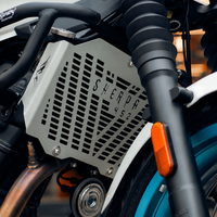 SHERPA RADIATOR GUARD SILVER FIT FOR ROYAL ENFIELD GUERRILLA 450