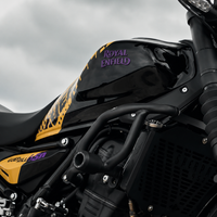 CRASH GUARD WITH SLIDERS (BLACK) FIT FOR ROYAL ENFIELD GUERRILLA 450