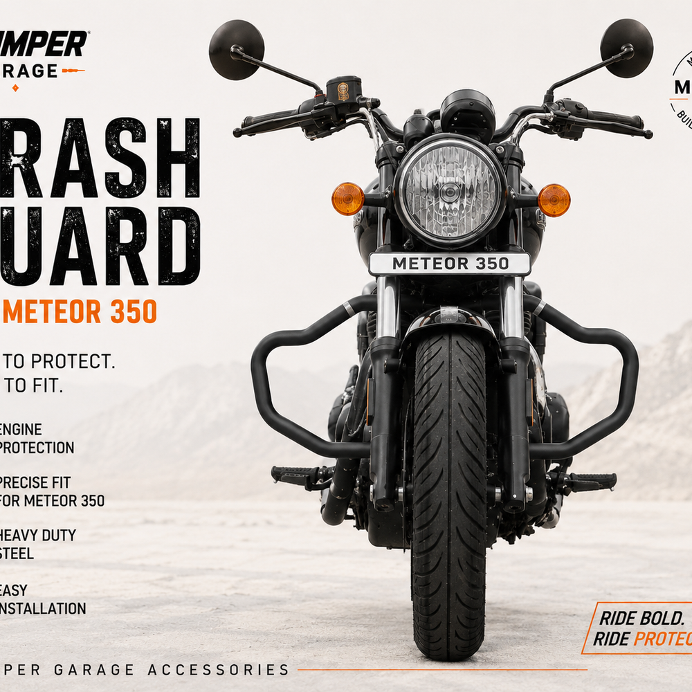 SISSY BAR CRASH GUARD FIT FOR ROYAL ENFIELD GOAN CLASSIC 350