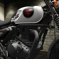 LARGE ENGINE GUARD AND SUMP GUARD (SILVER) FIT FOR HUNTER 350