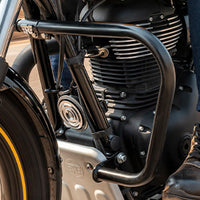 Black Trapezium Engine Guard fit for Royal Enfield Bullet 350