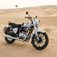 Silver Trapezium Engine Guard fit for Royal Enfield Goan Classic 350