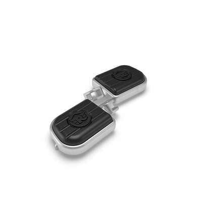 Silver Deluxe Footpegs fit for Royal Enfield Goan Classic 350