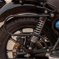 Black Commuter Pannier Rail fit for Royal Enfield Bullet 350