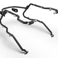Black Long Haul Pannier Rails fit for Royal Enfield Meteor 350