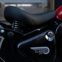 Black Low Ride Rider Seat fit for Royal Enfield Classic 350