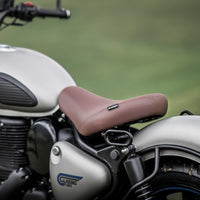 Brown Low Ride Rider Seat fit for Royal Enfield Classic 350