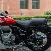 Black Low Ride Dual Seat fit for Royal Enfield Bullet 350