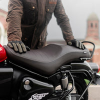 Brown Low Ride Dual Seat fit for Royal Enfield Bullet 350