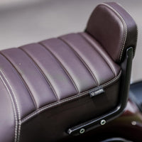 Brown Touring Dual Seat fit for Royal Enfield Bullet 350