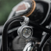 Silver Led Fog Lights fit for Royal Enfield Bullet 350