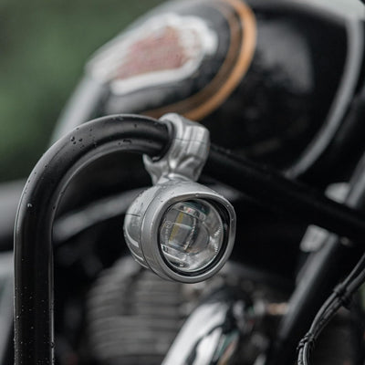 Silver Led Fog Lights fit for Royal Enfield Goan Classic 350