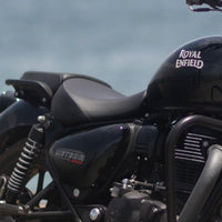 Black Low Ride Rider Seat fit for Royal Enfield Meteor 350