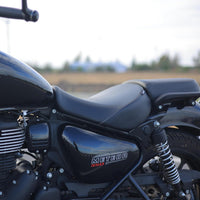 Black Low Ride Rider Seat fit for Royal Enfield Meteor 350