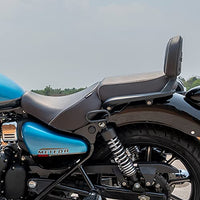 Brown Low Ride Rider Seat fit for Royal Enfield Meteor 350