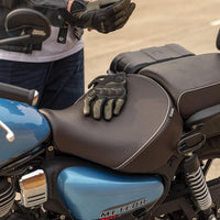 Brown Low Ride Rider Seat fit for Royal Enfield Meteor 350