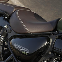 Brown Low Ride Rider Seat fit for Royal Enfield Meteor 350